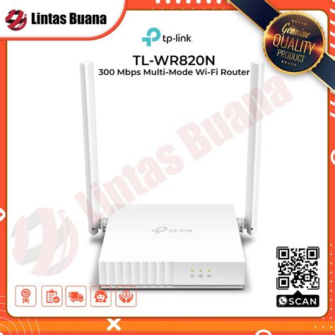 Jual Tp Link Tl Wr820n 300 Mbps Multi Mode Wi Fi Router Shopee Indonesia