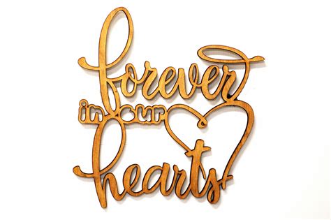 Forever In Our Hearts Clip Art