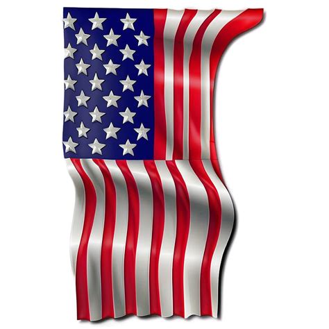 Download Patriotic American Flag Design Png 8