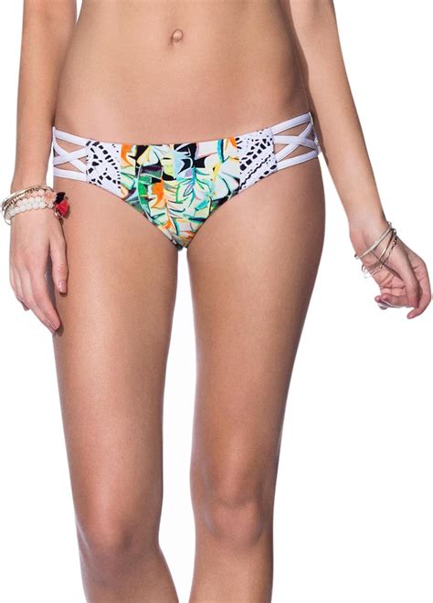 Amazon Maaji Women S Lights Camera Signature Cut Bikini Bottom