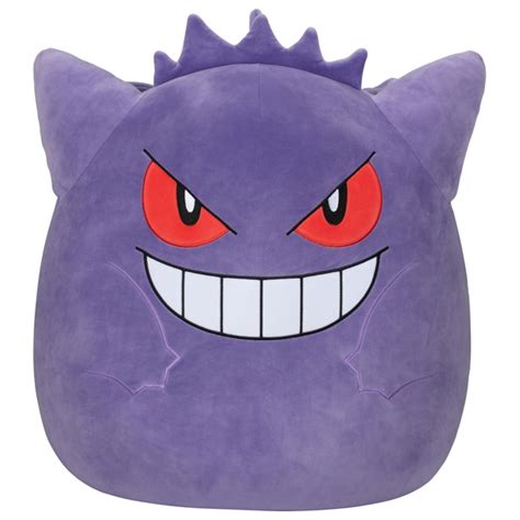 Squishmallows Pokémon Kuscheltier Gengar Plüschfigur 50 Cm Lila