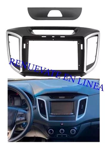 Bisel Adaptador Radio Hyundai Accent Creta De Pulgadas Cuotas Sin