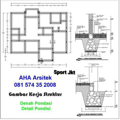 Jual Gambar Kerja Struktur Bangunan Lantai 1 Kab Tangerang Sport Jkt Tokopedia