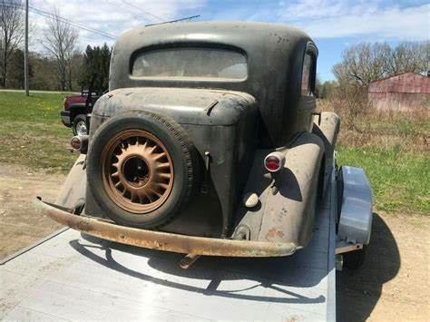 1933 Oldsmobile Luxury 2 Door Coupe Straight Six Barn Find Must See