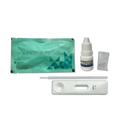 Chikungunya Test Kit Chikungunya Igg Igm Rapid Test Kit Latest Price