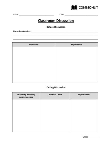 Discussiontemplate Version 1