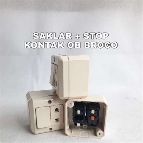 Jual Stop Kontak Plus Saklar Outbow Broco Di Seller Firda Flower Id