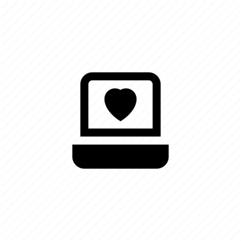 Dating Heart Laptop Love Online Icon Download On Iconfinder