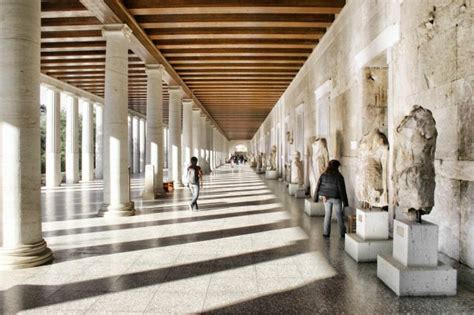 Ancient Agora In Athens Greece Greeka