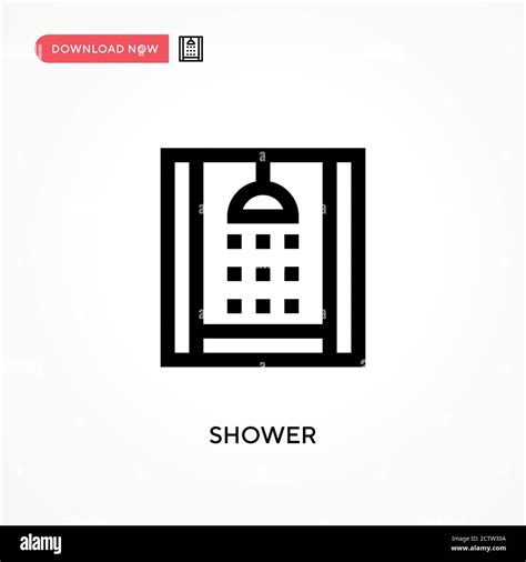 People Showering Stock Vector Images Alamy