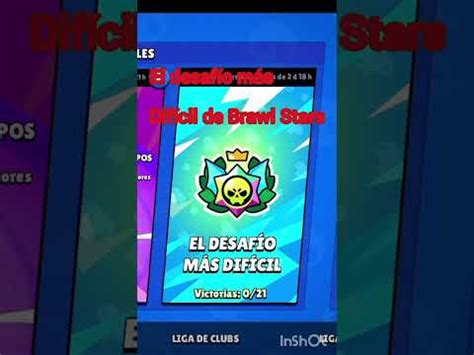 El desafío más difícil de Brawl Stars brawlstars YouTube