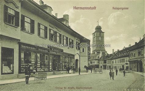 Hermannstadt um 1915 Wiener Werkstätte Postkarten