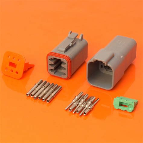 Deutsch Dt Series Way Connector Plug Receptacle Kit Dt S