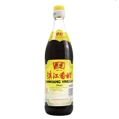 Heng Shun Chinkiang Rice Vinegar 550ml Authentic Chinese Vinegar