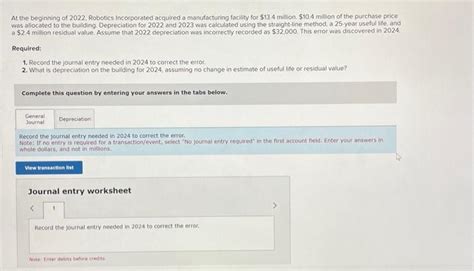 Solved At The Beginning Of Robotics Incorporated Chegg