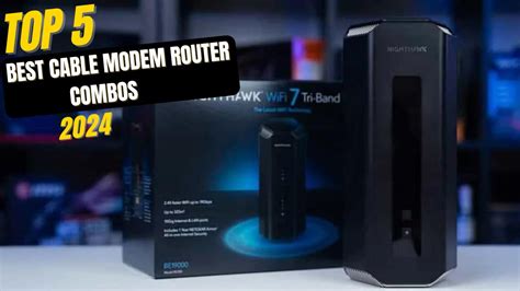 Best Cable Modem Router Combos 2024 YouTube