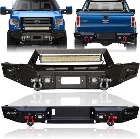 Amazon TIOYAR Front And Rear Bumper Texture Black Compatible With