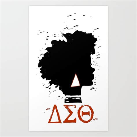 Delta Sigma Theta Art Print By J Lynn Art Society6