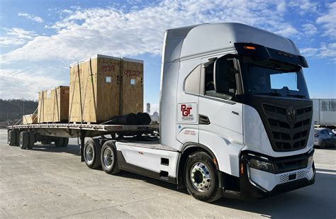 Pgt Trucking Purchases Nikola Tre Battery Electric Semi Truck To Offer