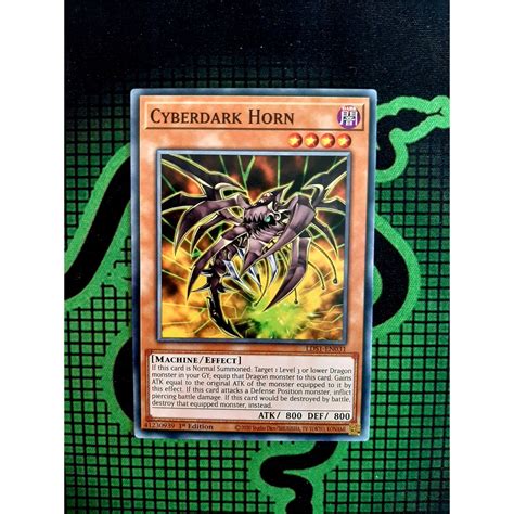 Đỗ Lạc Shop Thẻ Bài Yugioh Monster Cyberdark Horn Lds1 En031