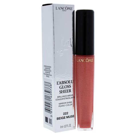 Lancome Labsolu Gloss Cream 027 Lip Gloss 222 Beige Muse Scentsworld