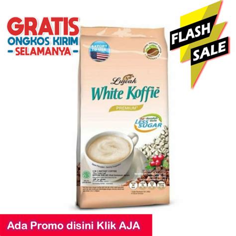 Kopi Luwak White Koffie Less Sugar X G Luwak White Coffe Lazada