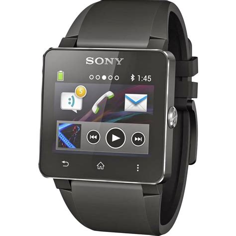 Sony Smartwatch Sw Black Buy Smartwatch Compare Prices In Stores