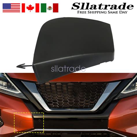 Front Bumper Tow Hook Eye Cover Cap Fit For 2019 2021 Nissan Murano 622a0 9uf0h Ebay