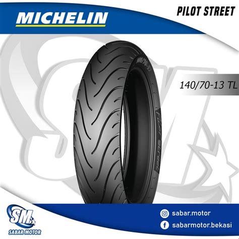 Jual Ban Motor Nmax Merk Michelin Pilot Street Tubeless Di