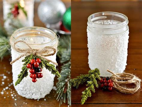 Mason Jar Christmas Centerpiece 16 Modern Easy Diy Ideas