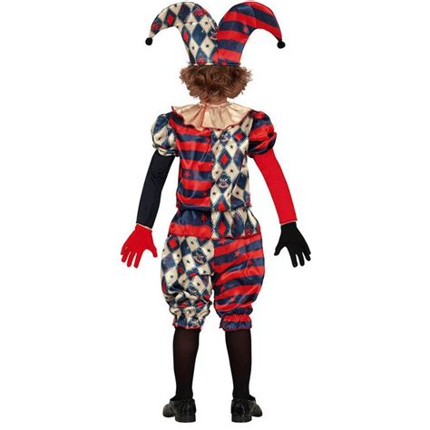 Costume Da Arlecchino Malvagio Per Bambini Per