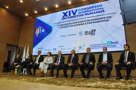 Defensoria Integra Tribuna De Honra De Abertura Do XIV Congresso