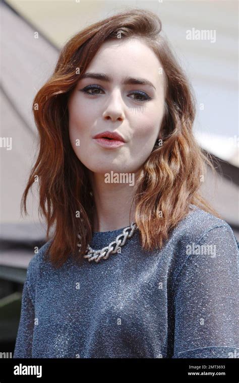 Lily Collins At A Fan Meet And Greet For The Mortal Instruments City Of