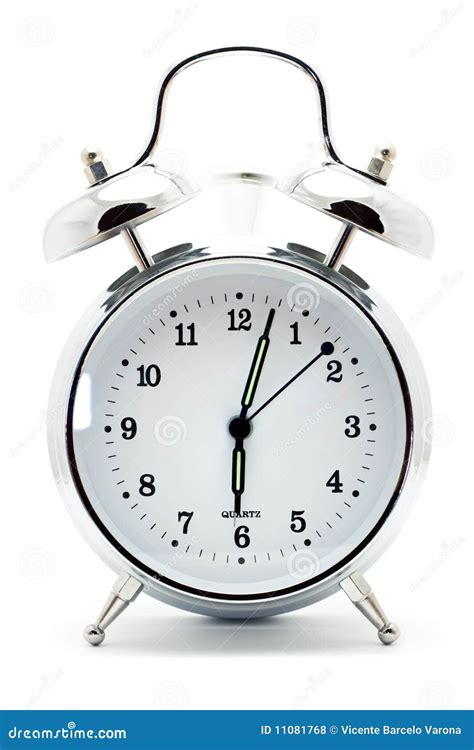 Classic alarm clock stock photo. Image of classical, late - 11081768