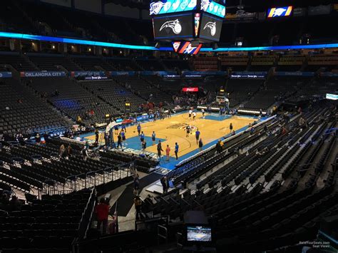 Chesapeake Energy Arena Section 212 Oklahoma City Thunder