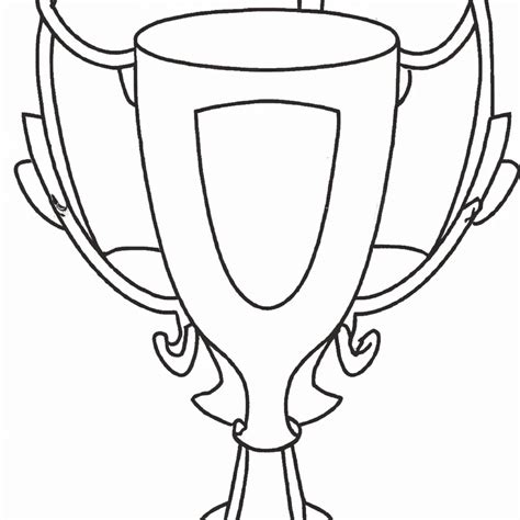 7 Desenhos De Troféus De Copa Para Imprimir E Colorir