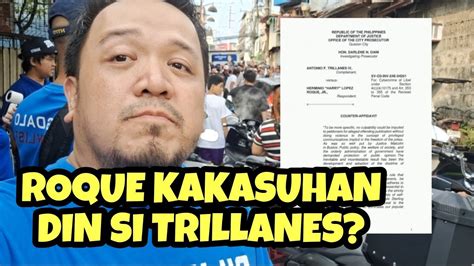 Roque Palaban Na Sumagot Sa Kaso Ni Trillanes Sa Kanya Siya Pa Daw Nag