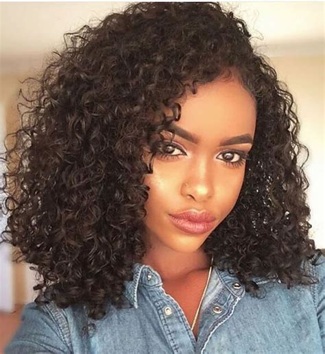 Collection Of Curly Medium Hairstyles For Black Women