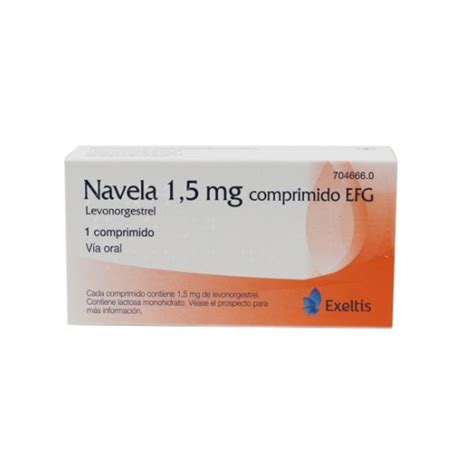 Comprar Navela Efg 1 5 Mg 1 Comprimido A Precio Online