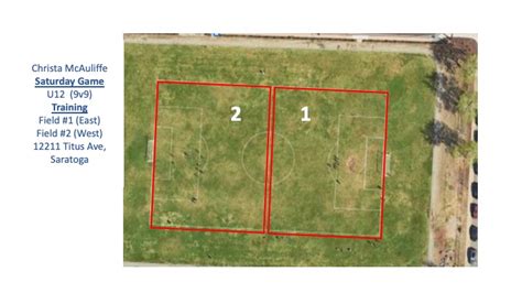 Soccer Field Maps 2023 Fall