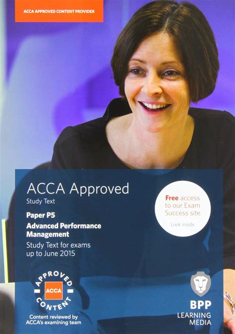 ACCA P5 Advanced Performance Management Study Text BPP Learning Media