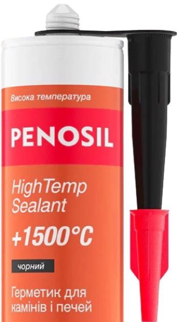 Герметик для каминов и печей Penosil HighTemp Sealant +1500°C 310 мл ...