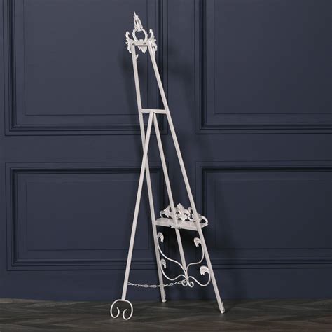 French Style Cream Metal Easel Furniture La Maison Chic Luxury Interiors