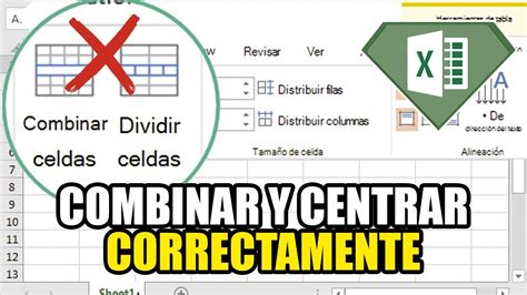 Como Combinar Y Centrar Celdas Correctamente Trucos De Excel Hot Sex