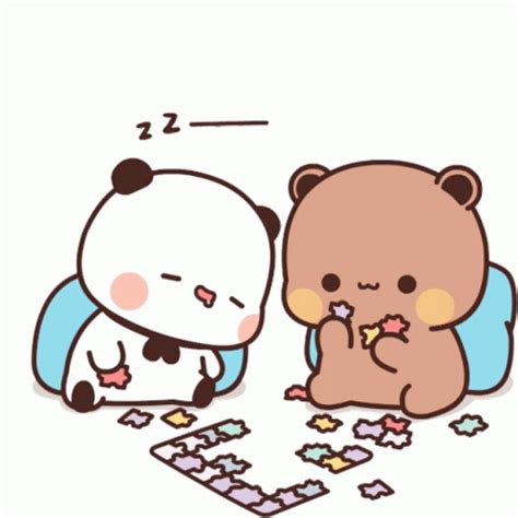 Bubu Dudu Stickers Bubu Sleep Sticker Bubu Dudu Stickers Bubu Sleep