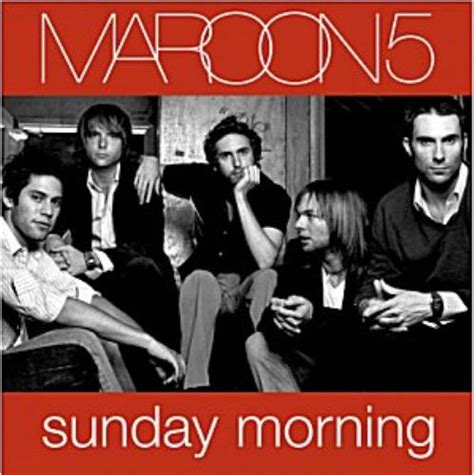 Maroon 5 Sunday Morning Uk Cd Single Cd5 5 309883