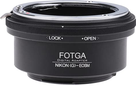 Amazon Fotga Lens Mount Adapter For Nikon G F AI AIS Mount Lens