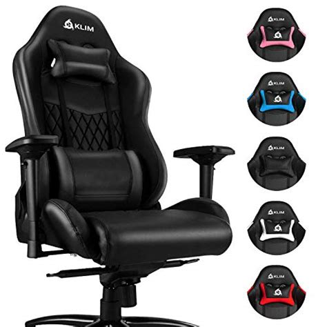 KLIM Esports Chaise Gaming Simili Cuir et Matériaux Premium Haute