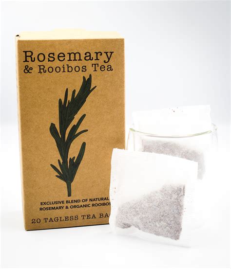 Rosemary and Rooibos Tea Bags - Earth Oil