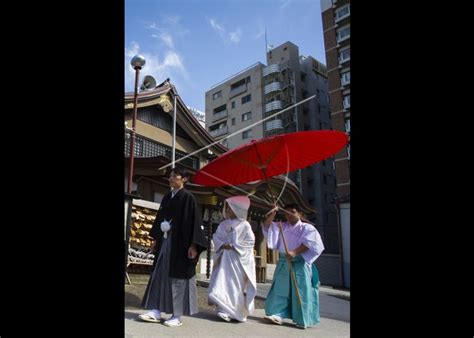 Pernikahan Tradisi Shinto Jepang ANTARA Foto